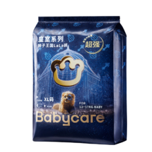 PLUS会员：bc babycare 狮子王国 皇室拉拉裤 【XL】4片 12-17KG