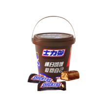 京东百亿补贴:士力架花生夹心巧克力桶装300g