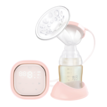 新贝 电动吸奶器带哺乳灯  锂电池 按摩吸力大挤奶器8776