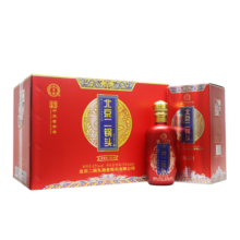 永丰牌北京二锅头 粮食白酒整箱 永丰礼盒装 清香型 婚庆 节日礼品 42度 500mL 6瓶 百年红