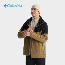 20点开始：Columbia 哥伦比亚 蒋奇明同款 户外男女防水冲锋衣 XE3734 257