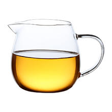 BAIJIE 拜杰 小龙胆公道杯 耐热玻璃公道杯玻璃分茶器茶海茶具配件茶杯250ML
