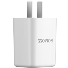 罗马仕（ROMOSS）双口充电头USB插座多口快充5V2A/1A充电器插头 适用iPhone15/14/13华为荣耀小米手机iPad平板 双口快充充电头-白色