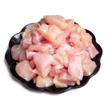 同德义利白羽鸡腿肉丁2斤/袋圈养鸡腿肉块宫保鸡丁冷冻食品