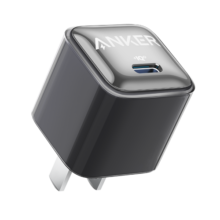ANKER 安克安芯充快充充电器PD20W手机充电头适配苹果15/16华为mate60ProiPhone14/13 【黑】20W安心充-低温快4倍