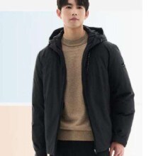 京东百亿补贴、plus会员：ANTA 安踏 商务羽绒服 男士羽绒外套