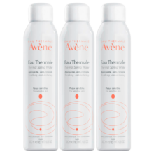 雅漾（Avene）法国原装进口舒护活泉水爽肤水 舒缓调理敏感肌 雅漾大喷300ml 3瓶【实惠装】