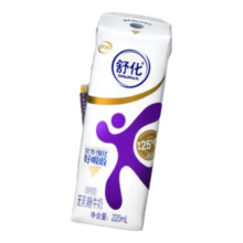 伊利舒化奶无乳糖牛奶高钙220ml*24盒/箱 零乳糖