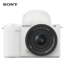 12日20点开始：SONY 索尼 ZV-E10 II APS-C画幅微单相机 滤镜直出 精准对焦 白色