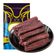 科尔沁 风干牛肉干 休闲零食  肉干肉脯 内蒙古特产 原味250g