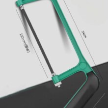 GREENER 绿林 家用手持钢锯 6寸铝合金锯架 含1支碳钢锯条