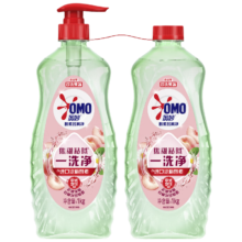 plus：奥妙洗洁精 白桃洋甘菊 1kg*2
