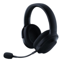 雷蛇（Razer）梭鱼X 2.4G+蓝牙 无线头戴式电竞游戏耳机耳麦 降噪麦克风 多平台兼容 吃鸡神器 黑色