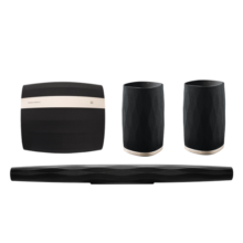 宝华韦健（B&W）formation bar+ bass+flex 5.1家庭影院 电视音响 家用音箱 WiFi 蓝牙 AirPlay 杜比环绕 黑色