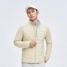 BOSIDENG 波司登 轻薄羽绒服男高端轻暖短外套B30132101 燕麦色7185 165/84A