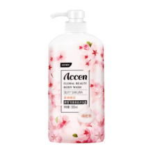 澳雪（accen）鲜萃花果香氛美肌沐浴露套装保湿沐浴乳 500ml*3|百合+樱花+橙花