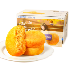 plus会员:三只松鼠 黄金肉松饼500g*2箱*2件+凑单品