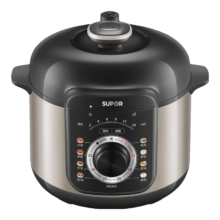 PLUS会员：SUPOR 苏泊尔 SY-50YD5002 电压力锅 黑色 5L