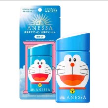 再降价，plus会员：安热沙（Anessa）金瓶防晒乳60ml小金瓶同款SPF50+ 哆啦A梦微笑款