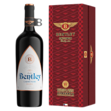 宾利（BENTLEY）红酒智利 原瓶进口14度爵卡407干红葡萄酒 750ml*1瓶 红酒单支礼盒