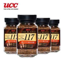 百亿补贴：UCC 悠诗诗 117 无糖冻干黑咖啡粉 90g*3瓶