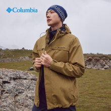 PLUS会员：Columbia 哥伦比亚 男拒水抓绒内胆三合一外套 WE9701 257