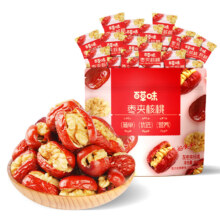 百草味 枣夹核桃 408g 约80包
