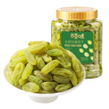 百亿补贴：百草味 无核绿葡萄干 500g