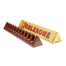 三角（Toblerone）瑞士牛奶巧克力含蜂蜜及巴旦木糖100g休闲零食圣诞节礼物生日礼物