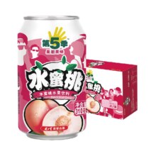 健力宝水果饮料果汁310ml×24罐*4件