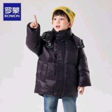 罗蒙 男童加厚羽绒服 最高充绒184g