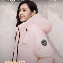 plus会员：波司登  90绒女款连帽短款厚羽绒服B20145112E
