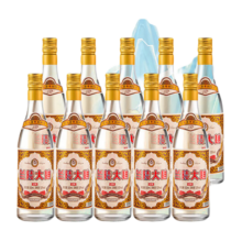 京东百亿补贴、PLUS会员：兰陵 大曲 52度 浓香型优级白酒 500ml*10瓶整箱装