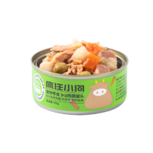 疯狂小狗 宠物狗零食 3+2肉蔬罐头90g/罐