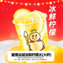蜜雪冰城冰鲜柠檬水代金券
