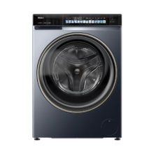 PLUS会员：Haier 海尔 滚筒洗衣机全自动云溪经典版 洗烘一体机带烘干10kg大容量 EG100HBD176L