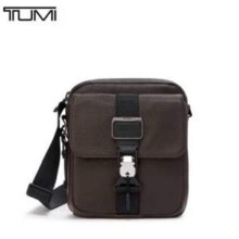 Tumi 途明 Alpha Bravo系列 Junior 男士牛皮革时尚单肩斜挎包