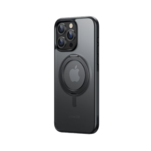 ANKER安克支点壳苹果15/16promax手机壳iphone14pro支架壳超强磁吸旋转支架磨砂不发黄 【磨砂黑-苹果15 Pro】