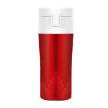 乐扣乐扣（LOCK&LOCK） 鎏金弹跳配茶网316不锈钢外带保温杯 LHC3280RED-XM-圣诞款