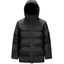 今晚20点：Semir 森马 90绒子 四防羽绒服 连帽中长款