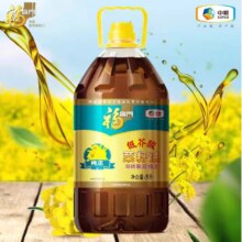 福临门 非转低芥酸纯正菜籽油 5L