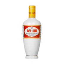 再降价、plus会员：汾酒 出口白瓷 清香型白酒 53度500ml 单瓶装 *3件