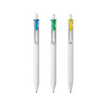 三菱（uni）UMN-S-38小浓芯按动中性笔 uni-ball one城市流行限定系列0.38mm学生标记手账签字笔周六早晨套装