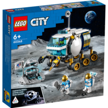 乐高（LEGO）积木拼装城市系列60348 月面探测车男孩儿童玩具生日礼物