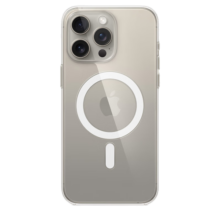 Apple/苹果 iPhone 15 Pro Max 专用 MagSafe 透明保护壳 磁吸手机壳 苹果原装手机壳