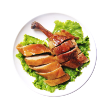 20点：CP正大食品 北京烤鸭1斤 卤味熟食 方便菜 买一赠一