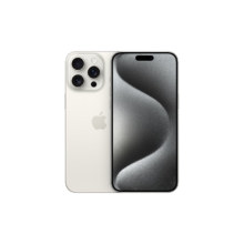 plus会员：Apple/苹果 iPhone 15 Pro Max (A3108) 512GB 白色钛金属 支持移动联通电信5G 双卡双待手机