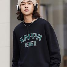 Kappa 卡帕 复古针织套头卫衣 K0E72WT01D