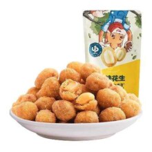88VIP：三只松鼠 瓜子花生小零食 多味花生205g