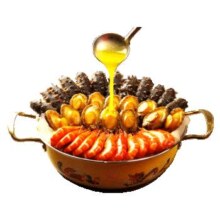 24号20点：琴雨湾 12参12鲍12虾 佛跳墙 大盆菜 2KG 年货礼盒（赠彩锅）